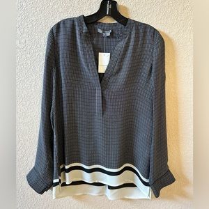Vince women's silk shirt